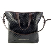 Dooney & Bourke Basket Weave Leather Tote