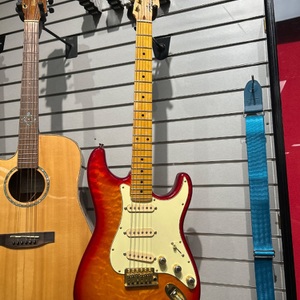 ASHER BROWN Electric Guitar W/Case