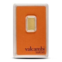 Valcambi Suisse 2.5 Gram Gold Bar