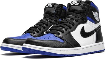 Nike Air Jordan 1 Retro High Royal Toe Size 10