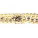 Stunning 10KT Yellow Gold 10.8mm Heavy Rounded Curb Link Bracelet 8.5" - 73.91g