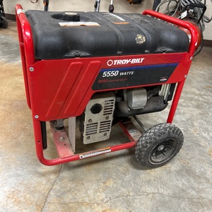 Troy Bilt Gas Powered 5,500 Watt Generator