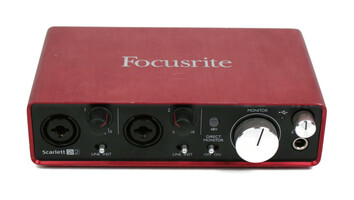 Focusrite Scarlett 2i2 Recording Interface