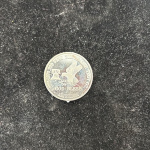 God Bless America 1 OZ Silver Round 