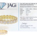 1.85 Ctw Round Brilliant Diamond 14KT Yellow Gold Eternity Anniversary Band Ring