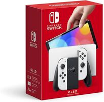 Nintendo Switch OLED Model w/ White Joy-Con-Powever Bundle-Import Edition 