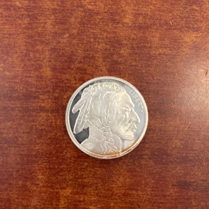 Buffalo Head 1 OZ Silver Round