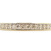 Women's 0.20 ctw Round Diamond 10KT Yellow Gold Anniversary 2.7mm Band Ring 1.2g