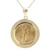 2016 1/10oz Fine Gold Liberty Coin in Etruscan Bezel on 19" 14KT Gold Necklace 