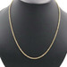 22" Classic 3mm Wide 10KT Yellow Gold High Shine Rope Chain Necklace - 13.84g