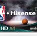 43" HISENSE 43A65H Roku Smart LED TV