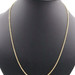 Classic 10KT Yellow Gold 2.2mm Wide High Shine Rope Chain Necklace 24" - 9.39g