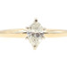 Classic 0.31 ctw Marquise Cut Diamond Solitaire 14K Yellow Gold Engagement Ring