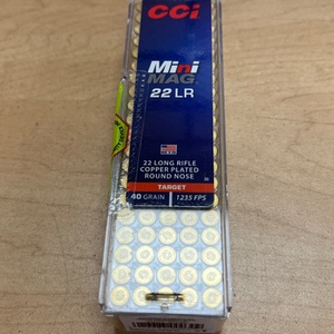 CCI Mini MAG 22LR 40 GRAIN