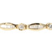 1.95 ctw Round & Baguette Channel Set 14KT Yellow Gold 7" Tennis Bracelet 13.2g