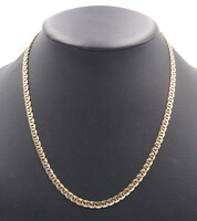 Classic Heavy 14KT Yellow Gold 5.1mm Wide Mariner Chain Necklace 20.5" - 23.41g