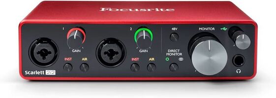 Focusrite Scarlett 2i2 Audio Interface