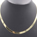 High Shine 14KT Yellow Gold 6.8mm Classic Herringbone Chain Necklace 20 1/4" 16g