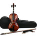 Twinkle 4/4 Student Beginner 4 - String Violin With Bow and Hard Carry Case