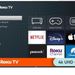 55" Onn 100012586 4K Roku Smart LED TV