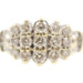 0.77 ctw Round & Baguette Cut Diamond Anniversary Ring in 10KT Yellow Gold 3.0g