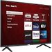 50" TCL 4K Roku Smart LED TV