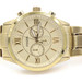 Fossil Flynn Chronograph Gold-Tone Stainless Steel Watch Model: BQ1128IE