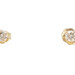 Women's Classic 0.28 ctw Round Diamond Solitaire 14KT Yellow Gold Stud Earrings