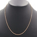 Classic 10KT Rose Gold 1.9mm High Shine Rope Chain Necklace 20 1/4" by JLA