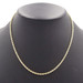 Classic 10KT Yellow Gold 2.8mm High Shine Rope Chain Necklace 19" by AZ - 11.81g