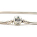 Pandora Moments Barrel Clasp Snake Chain Sterling Silver 8" Charm Bracelet 15g