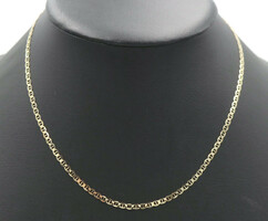 Classic 14KT (585) Yellow Gold 3.1mm Wide Mariner Chain Necklace 18" - 4.0g RCI