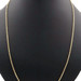 Classic 10KT Yellow Gold 2.1mm Wide High Shine Rope Chain Necklace 26" - 10.90g