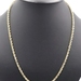 10KT Yellow Gold 3.9mm Wide Classic Heavy Rope Chain Necklace 23.5" - 25.53g