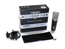 Lauten Audio La220 FET Condenser Large Diaphragm Studio Microphone with Mount