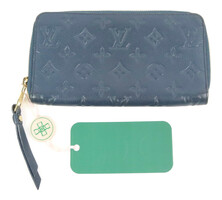 Authenticity Louis Vuitton Empreinte Secret Long Wallet Infini - Blue / Navy 