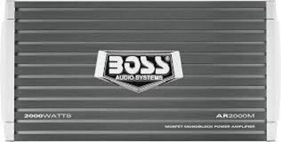 NEW!!! BOSS Audio Systems AR2000M Monoblock 2000 Watt  Amp, 2-4 Ohm Stable