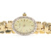Women's Bulova 95U03 14KT Yellow Gold 0.15 ctw Round Diamond 4 Jewel Watch 14g