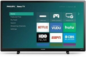 32" Philips Roku Smart LED TV