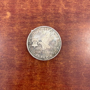 God Bless America 1 OZ Silver Round