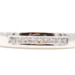 Men's 14KT White Gold 0.50 ctw Princess Cut Diamond 4.3mm Wide Channel Band Ring