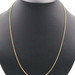 Classic 14KT Yellow Gold 1.8mm Thin Estate Rope Chain Necklace 24" by OR - 6.99g