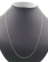 Women's Classic 24" Long 1.6mm Wide 14KT Yellow Gold Necklace - 3.38 Grams AJC