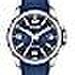 Citizen Men's Eco-Drive Weekender Watch in Stainless Steel with Blue Polyurethan