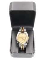 Rolex Modern Datejust 116233 Champagne Index Dial Steel & Yellow Gold Wristwatch