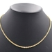 Classic 14KT Yellow Gold 3.2mm Wide High Shine Rope Chain Necklace 20" - 8.79g