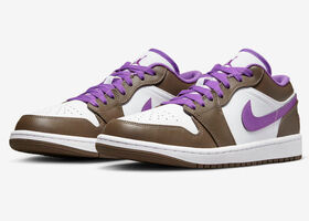 Jordan 1 Low Purple Mocha