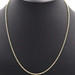 Classic 10KT Yellow Gold 2.2mm Wide High Shine Rope Chain Necklace 22" - 8.9g