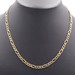 Classic 10KT Yellow Gold Heavy Figaro Chain 21" Necklace 5.4mm Wide - 12.03g