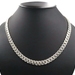 Men's 22.5" 925 Sterling Silver 9.2mm Wide Curb Link Heavy Necklace - 108 Grams